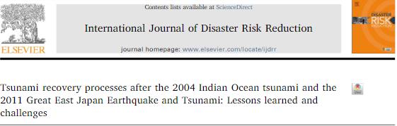 internasional journal of Disaster