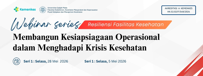 webinar series resiliensi FASKES